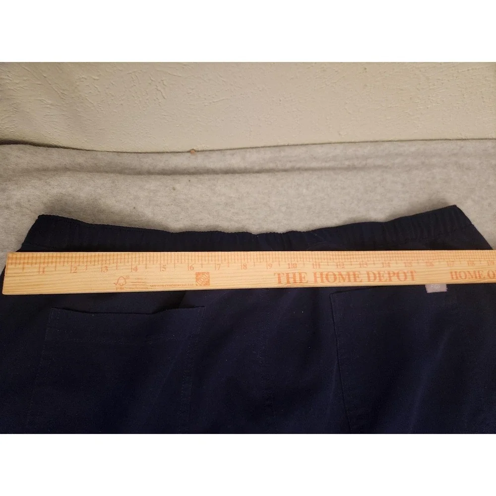 Figs Scrub Pants Mens 2XL Navy‎ Blue Technical Collection Elastic Waist TM3001